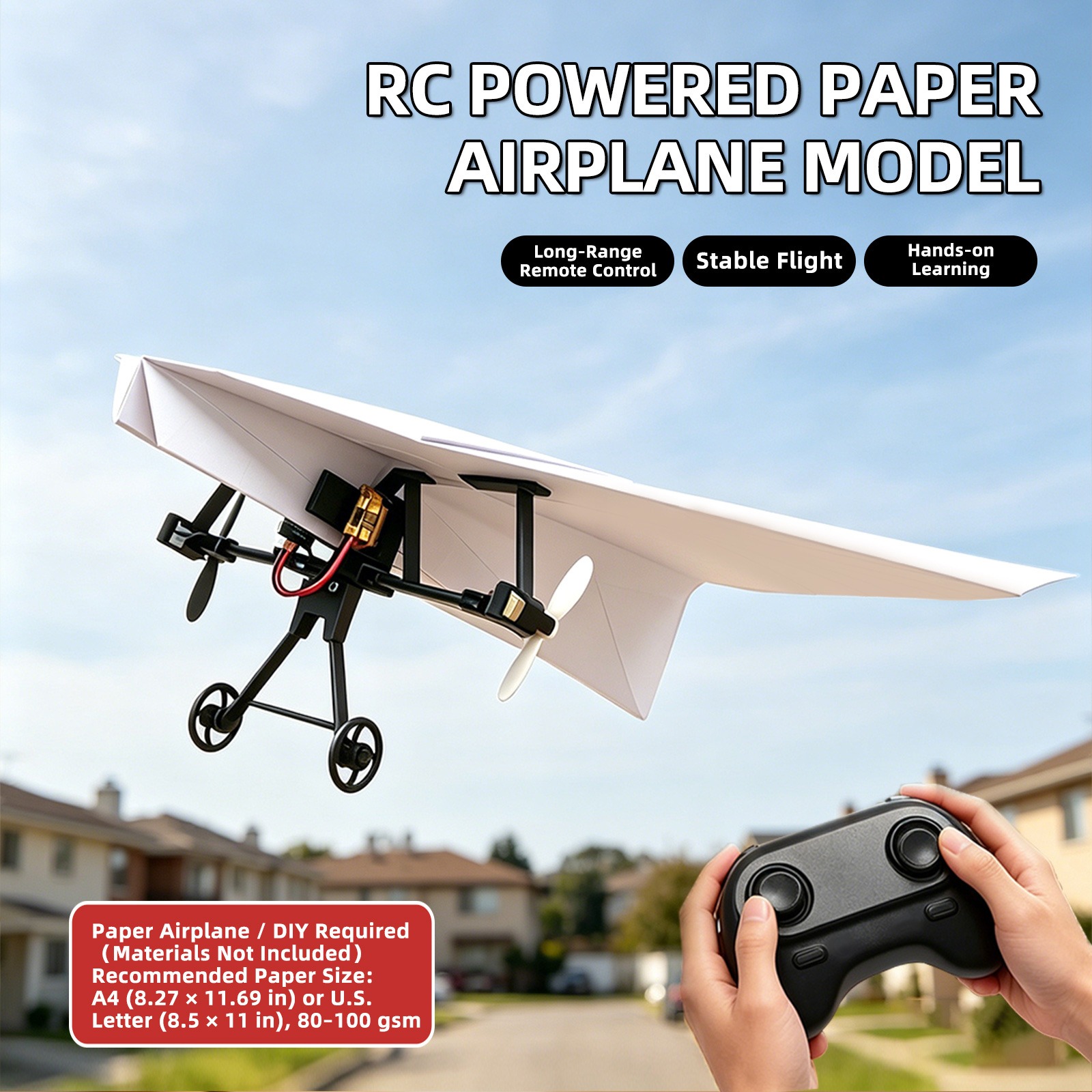 Rc Planes Horizon Hobby - RC Plane Remote Control Paper Airplane