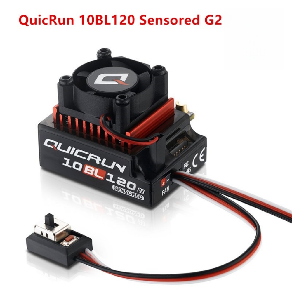 Rc Hobby Racing - FATJAY Hobbywing QUICRUN-10BL-120-G2 120A ESC Sensored