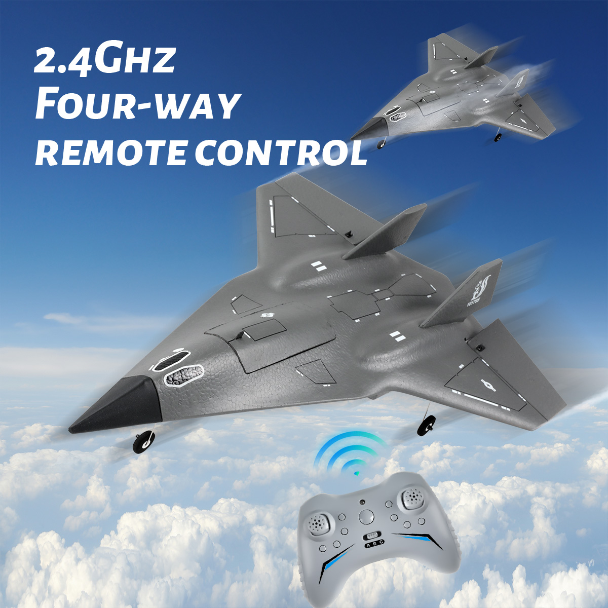 FX9672 2.4G 4 Channels RC Plan - огляд і ціна Rc Planes Horizon Hobby