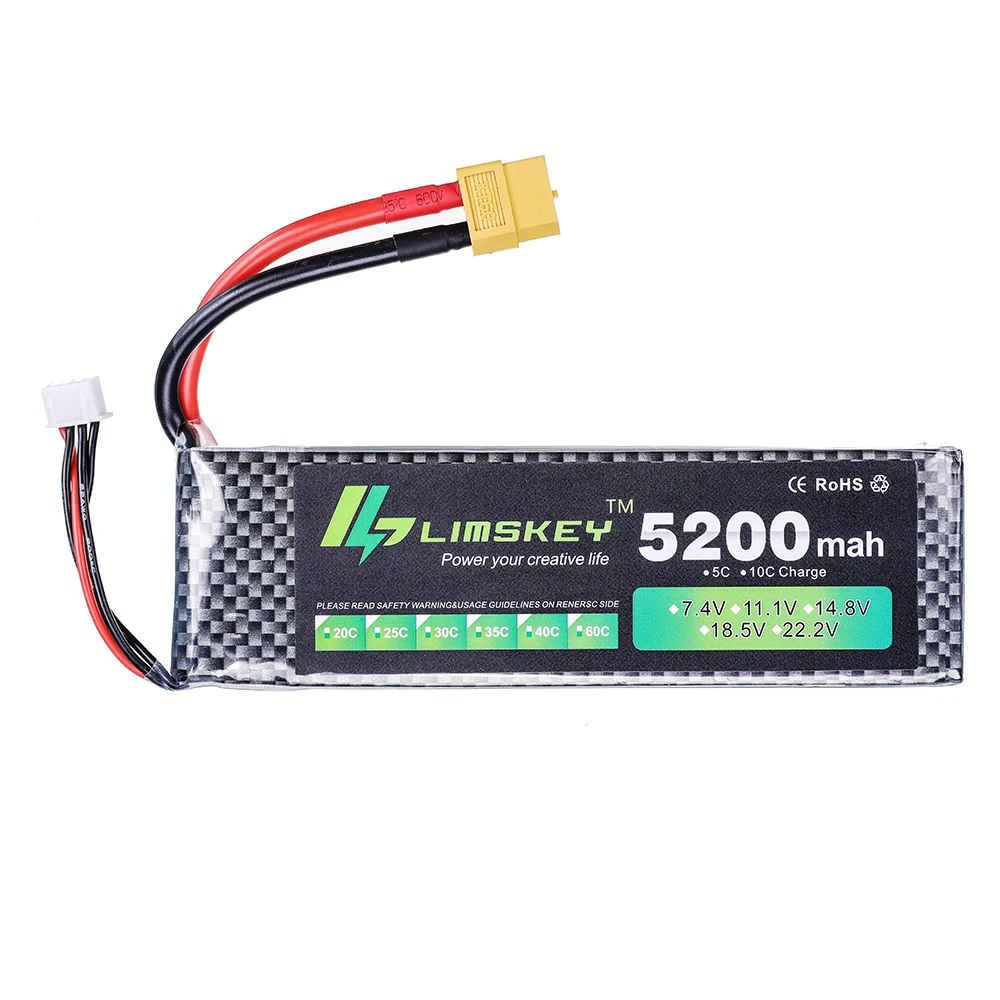 Limskey Power battery 7.4V 520 - огляд і ціна Rc Hobby Drone
