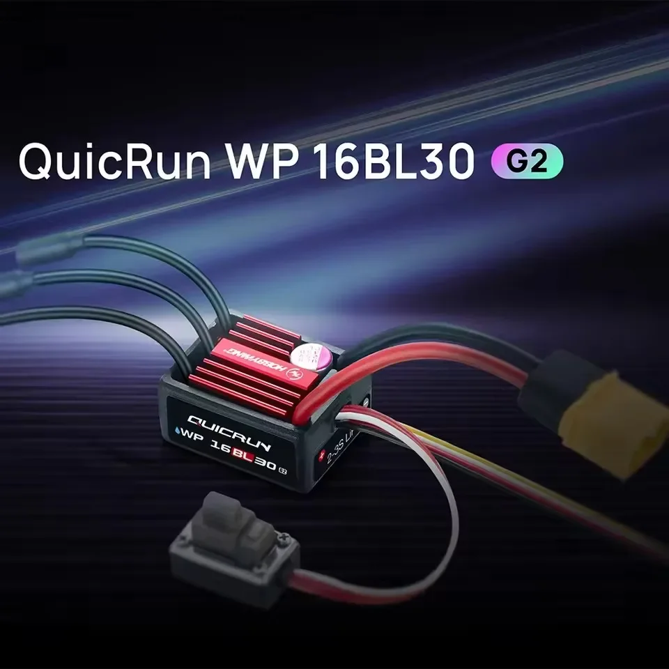Hobbywing QuicRun WP 16BL30 G2 - огляд і ціна Rc Hobby Grade Plane