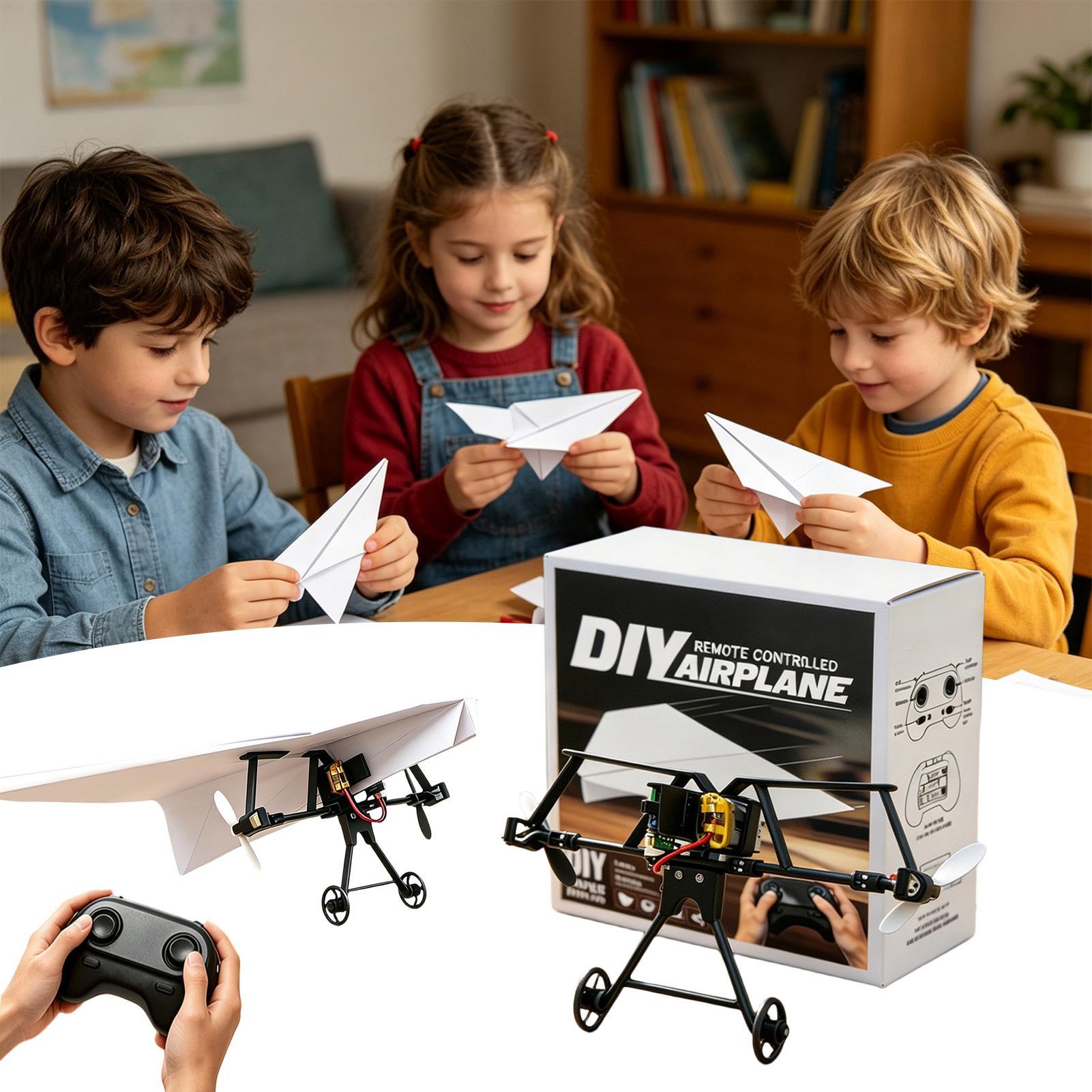 DIY RC Paper Airplane Kit Plan - огляд і ціна Rc Hobby Toys
